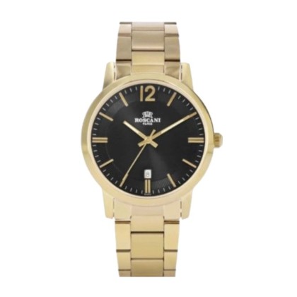 ROSCANI ROSW4505L3 Sunray Dial Stainless Steel Strap Analog Men Watch